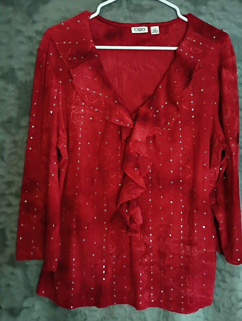 Cato Sequin Long Sleeve